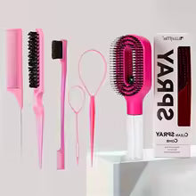 Brosse hydratante cheveux