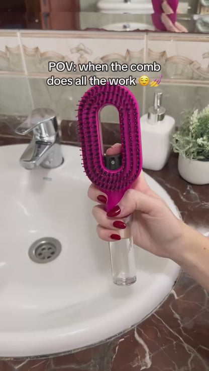 Brosse hydratante cheveux